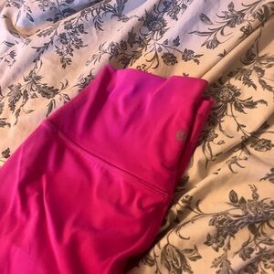 lululemon sonic pink align leggings 25’ no longer sold on website